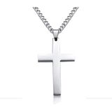 Ketting Cross zilver