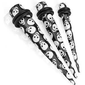 8 mm skull taper acryl