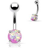 Opal Prong Setting Paars piercing