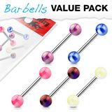 Voordeel pack piercings metallic pearl