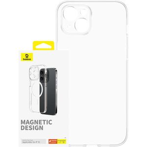 Baseus OS-Lucent Series Magnetic Phone Case for iPhone 15 (Clear)