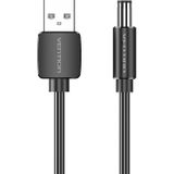 Vention CEYBD USB to DC 5.5mm Power Cable (Black) - 0.5m
