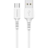 Cable USB to USB C Foneng, x85 3A Quick Charge, 1m (white)