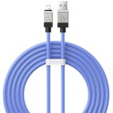 Baseus CoolPlay Series 2m, 2.4A USB-A to Lightning Fast Charging Cable (Blue)