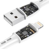 Vipfan Racing X05 USB-Lightning Cable, 3A, 1m (White)