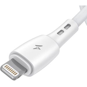 Vipfan Racing X05 USB-Lightning Cable, 3A, 1m (White)