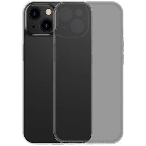 Baseus Black Frosted Glass Case with Tempered Glass Screen Protector for iPhone 13