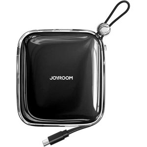 Joyroom JR-L004 10000mAh Jelly Powerbank with USB C Connector (Black)