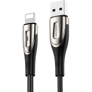 USB-kabel voor Lightning Joyroom Sharp S-M411 3A, 2m (Zwart)