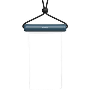 Baseus Waterproof Cylindrical Slide-On Cover Smartphone Bag (Blue)