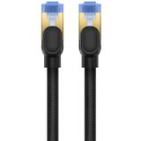 Baseus Ethernet Cat.7 Braided RJ45 Network Cable, 10Gbps, 8m (Black)