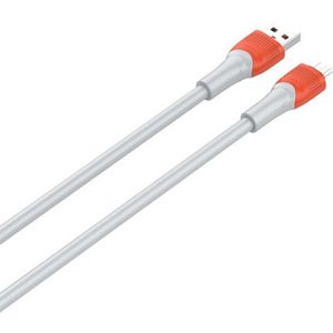 LDNIO LS603 30W Micro USB to USB Cable (Orange), 3 Meters Long