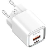LDNIO A2318C Wall Charger with USB-C 20W and MicroUSB Cable