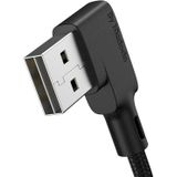 Mcdodo USB-C Kabel - 1.8m - Opgerold - USB-A naar USB-C - 90 Graden Design