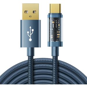 Joyroom S-UC027A12 USB-A to Type-C Data Cable (2m, 3A, Blue)