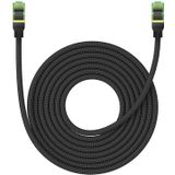 Baseus Braided Network Cable Cat.8 Ethernet RJ45, 40Gbps, 8m (Black)