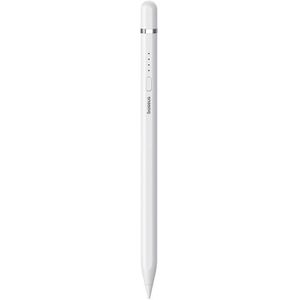 Baseus Smooth Writing Series Active Stylus with Plug-in Charging and Lightning Connector (White)