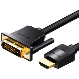 Vention ABFBH HDMI to DVI Cable (2m, Black)