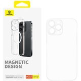 Baseus OS-Lucent Series Magnetic Phone Case for iPhone 15 Pro (Clear)