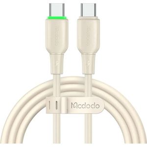 Mcdodo CA-4770 65W 1.2m USB-C to USB-C Cable (Beige)