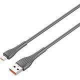 LDNIO LS671 30W Micro USB to USB 1m Cable (Grey)