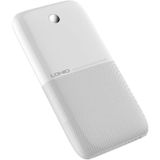LDNIO PR1009 2-USB White Power Bank with MicroUSB Cable