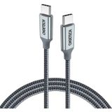 Choetech USB-C to USB-C Cable, 100W Power Delivery, 1.8m (Grey)