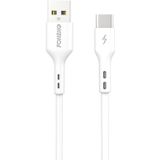 Foneng X36 USB-C to USB Cable, 3A, 1 Meter (White)