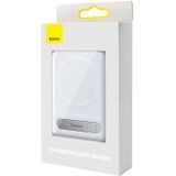 Baseus Foldable Magnetic Rotating Stand Holder for iPhone MagSafe (White)