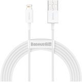 Baseus Superior Series 2m USB to Apple iPhone 2.4A Cable (White)