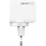 LDNIO A2203 2-USB Wall Charger with Lightning Cable