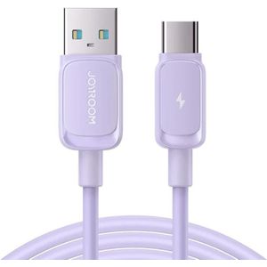 USB C to USB Type A Cable, S-AC027A14, 3A/ 1.2m (Purple)