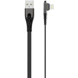 LDNIO LS581 USB Cable with 2.4A Output and 1 Meter Length, with Lightning Connector.