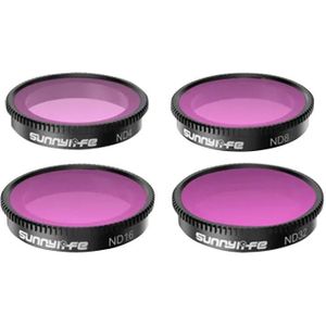 Sunnylife ND4+ND8+ND16+ND32 Filter Set for Insta360 GO 3/2 (4-Piece)