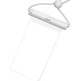 Baseus Cylinder Slide-Out Waterproof Phone Pouch (White)