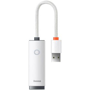 Baseus Lite Series USB-to-RJ45 100Mbps Network Adapter (White)
