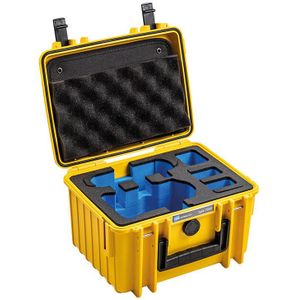 B&amp;W Type 2000 Protective Case for DJI Mini 3 Pro in Yellow