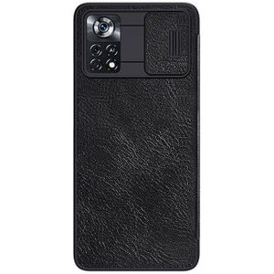 Nillkin Qin Pro Leather Case for Xiaomi Poco X4 Pro 5G (Black)