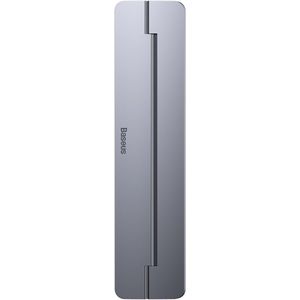 Baseus Zelfklevende Aluminium Houder voor MacBook Ultra (Donkergrijs)