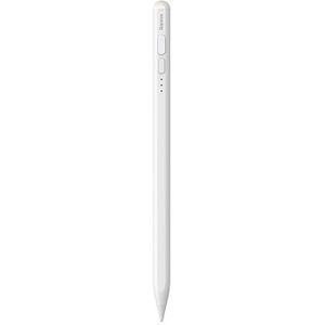 Baseus 2-in-1 LED Indicator White Stylus Pen with Smooth Writing Function