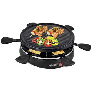Techwood TRA-608 6-Person Electric Raclette Grill