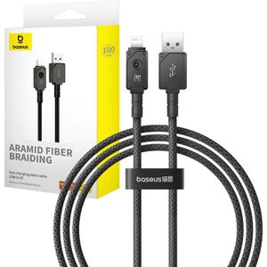 Fast Charging Cable Baseus Explorer 2.4A 1M (Black)