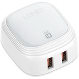 LDNIO A2512Q 2-USB 18W Wall Charger with Lightning Cable