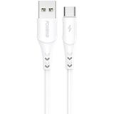 Cable USB to USB-C Foneng, x81 2.1A, 1m (white)