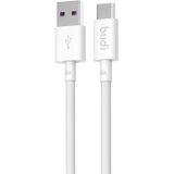 Budi 5A USB-C to USB Cable, 1m (White)