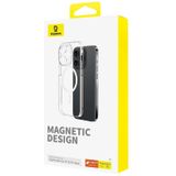 Baseus OS-Lucent Series Magnetic Phone Case for iPhone 15 ProMax (Clear)