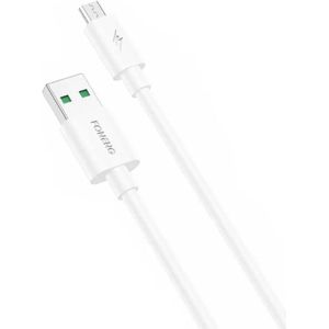 Foneng X67 USB to Micro USB Cable, 5A, 1 Meter Length (White)