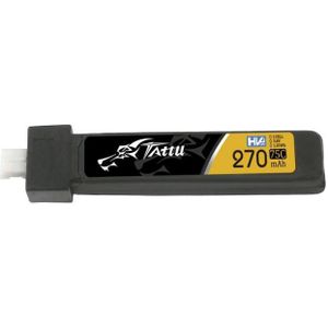 Tattu 270mAh 3.8V 75C 1S1P LiPo Battery Pack with JST-PHR 2.0 Connector (5 Pieces)