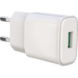 XO L92D 18W Quick Charge 3.0 Wall Charger with 1 USB Port (White)