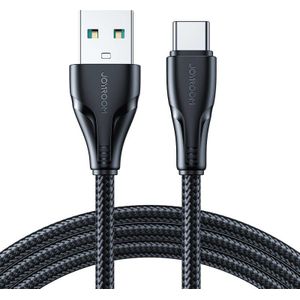 Joyroom S-UC027A11 3M USB-A to Type-C Cable (Black), 3A Output.